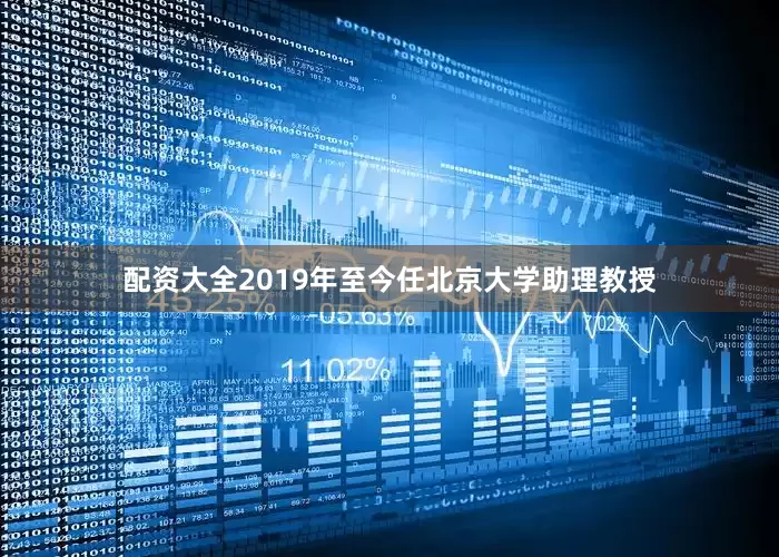 配资大全2019年至今任北京大学助理教授